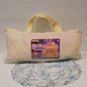 Cream and Yellow Baby Bag
